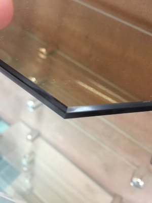 Все виды обработки кромки стекла и зеркала. Шлифовка, полировка, фацет.